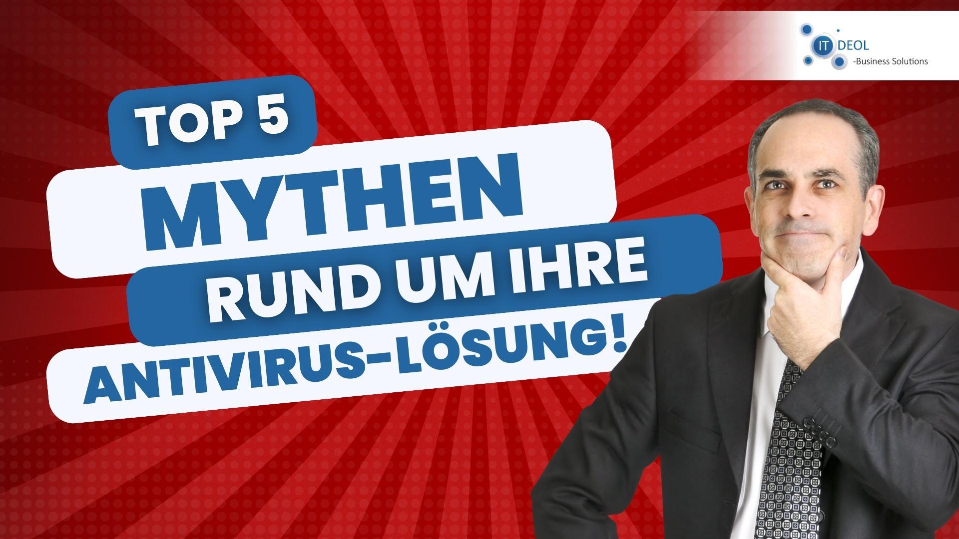 Antivirus – 5 Mythen rund um den digitalen Verteidiger