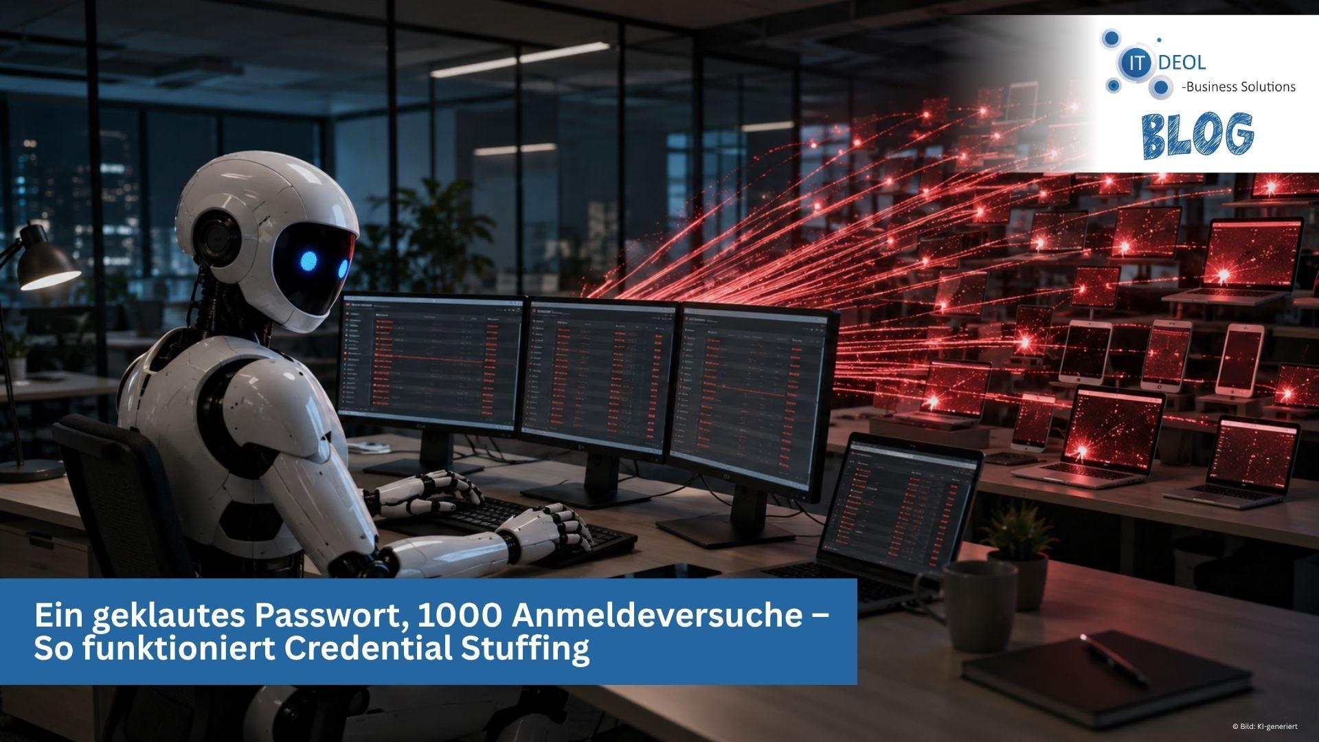 Ein geklautes Passwort, tausende Login-Versuche – So gefährlich ist Credential Stuffing für dein Unternehmen in Köln und Bonn