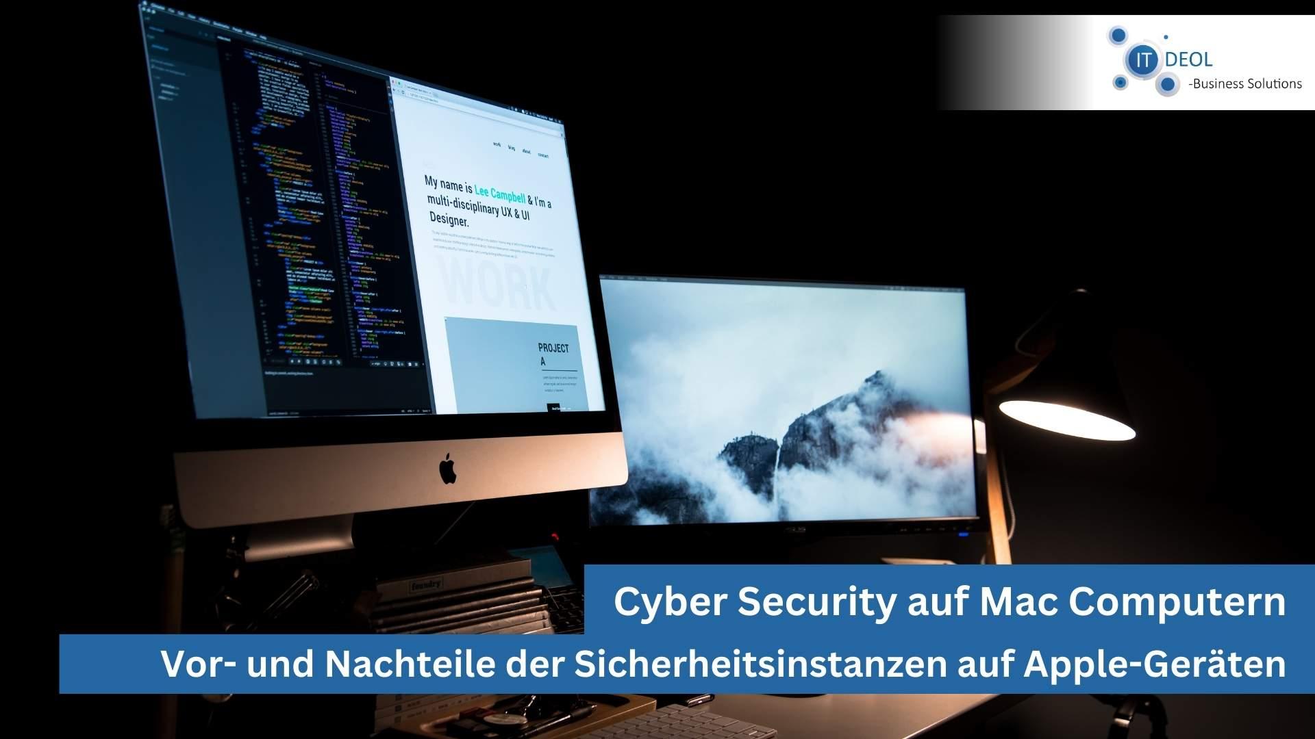 Cyber Security auf Mac Computern – Wie gut sind die Sicherheitsinstanzen wirklich?