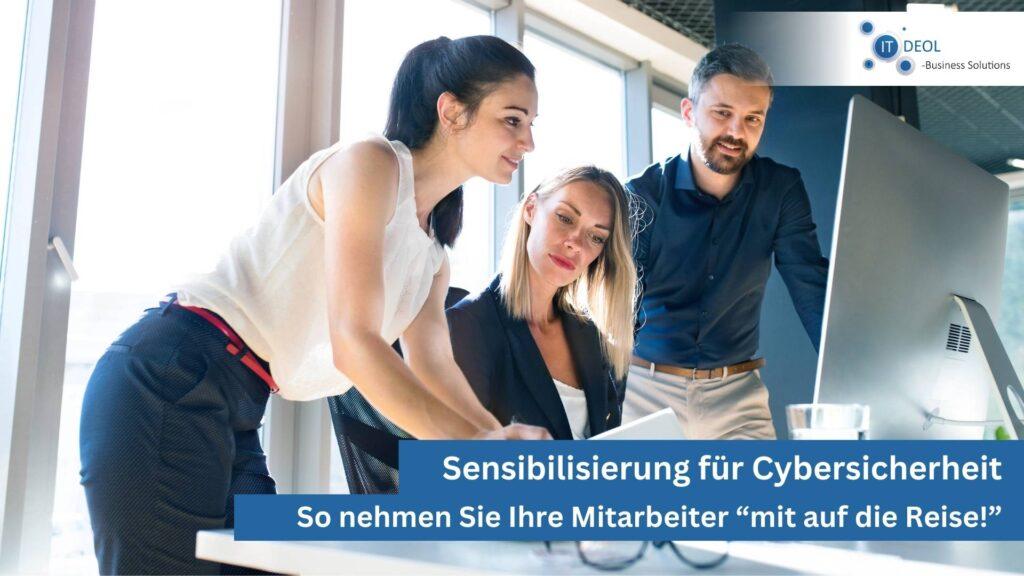 Mitarbeiter und Cybersicherheit Titelbild