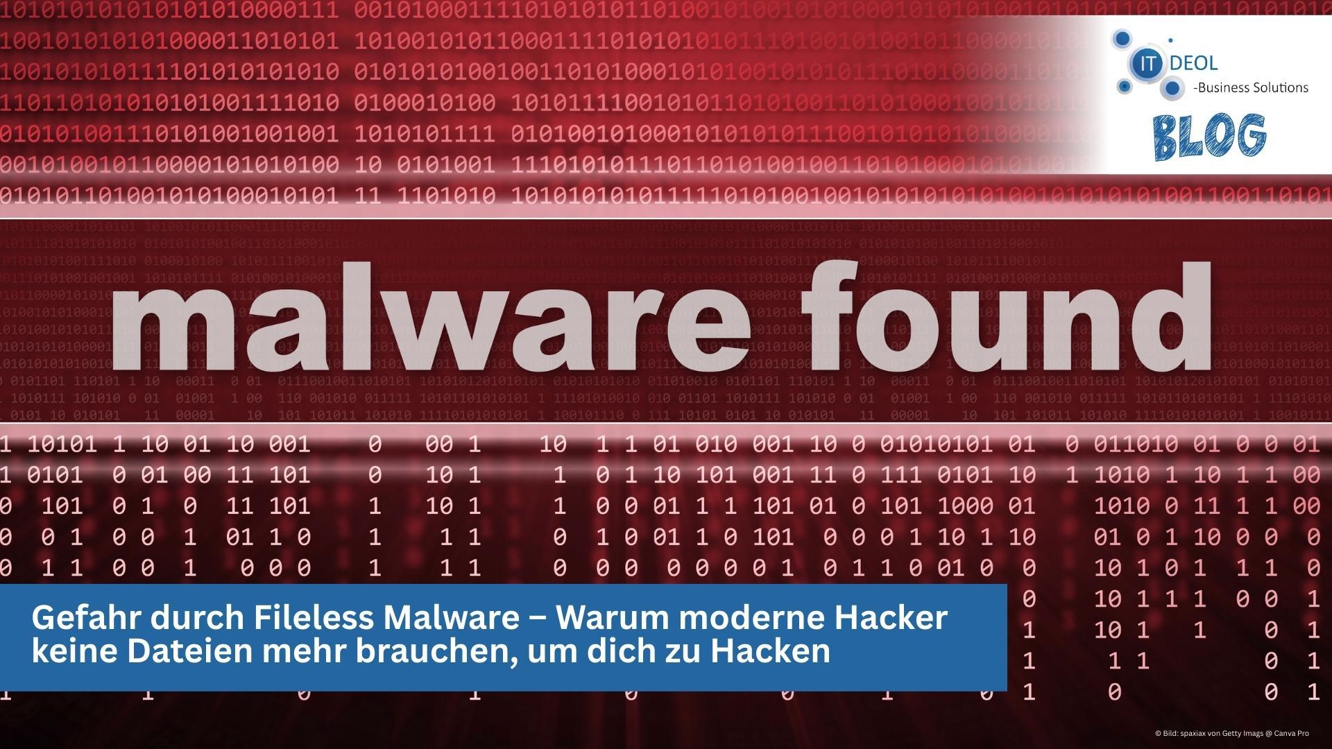 IT-Deol aus Lohmar zeigt dir, wie Hacker auch ohne infizierte Dateien deine Unternehmens-IT in Köln und Bonn lahmlegen können.