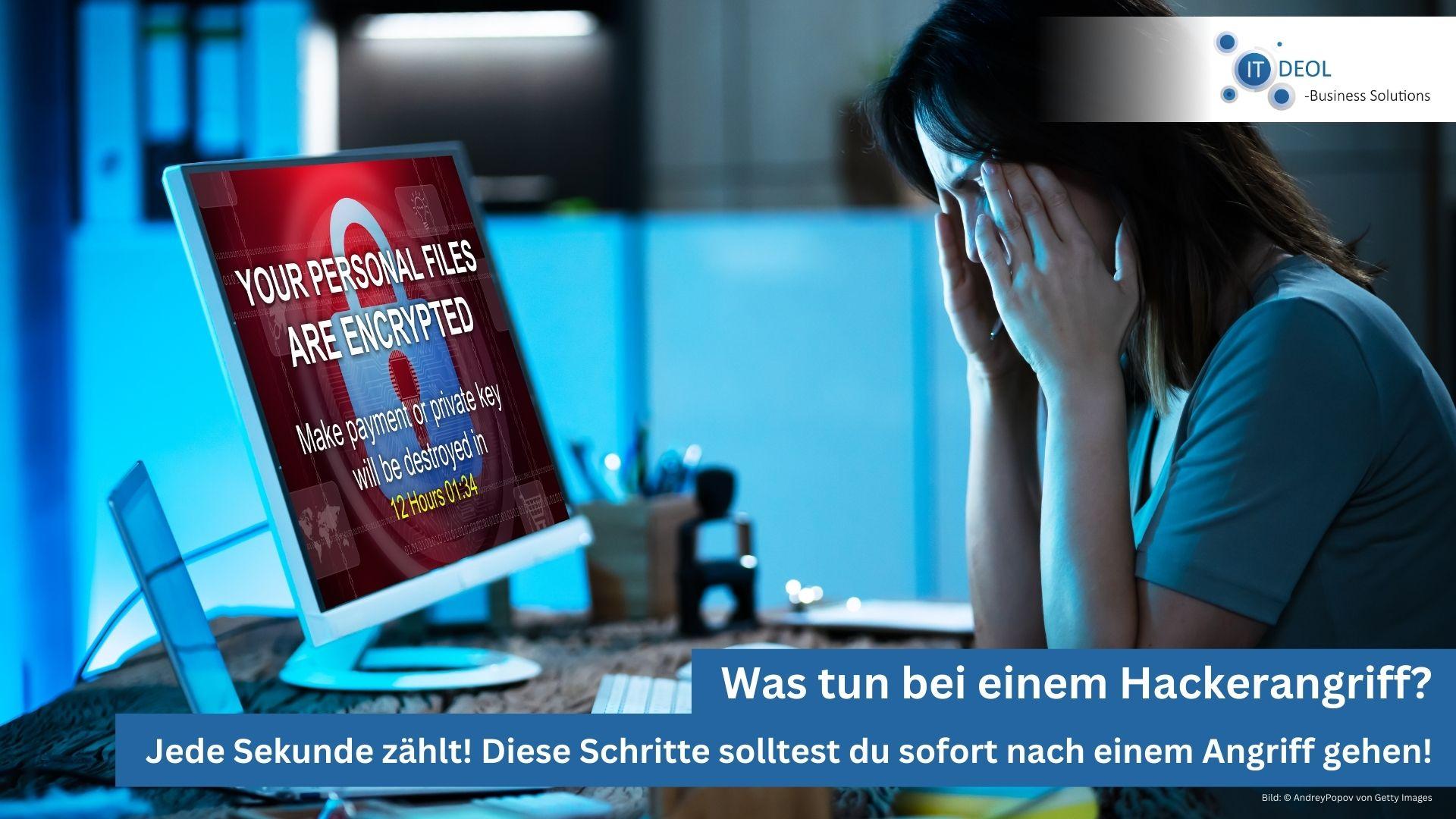 Was tun bei einem Hackerangriff auf dein Unternehmen in der Region Köln/ Bonn? IT-Deol berät dich!