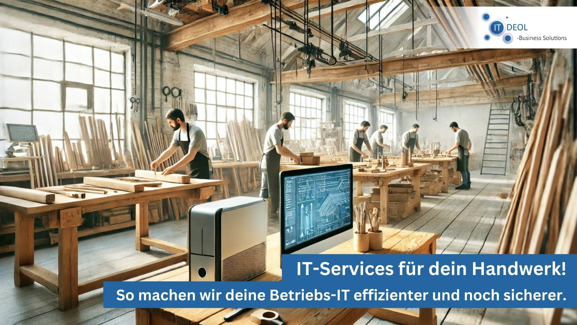 IT-Lösungen für Handwerksbetriebe in Lohmar, Bonn, Köln und Siegburg