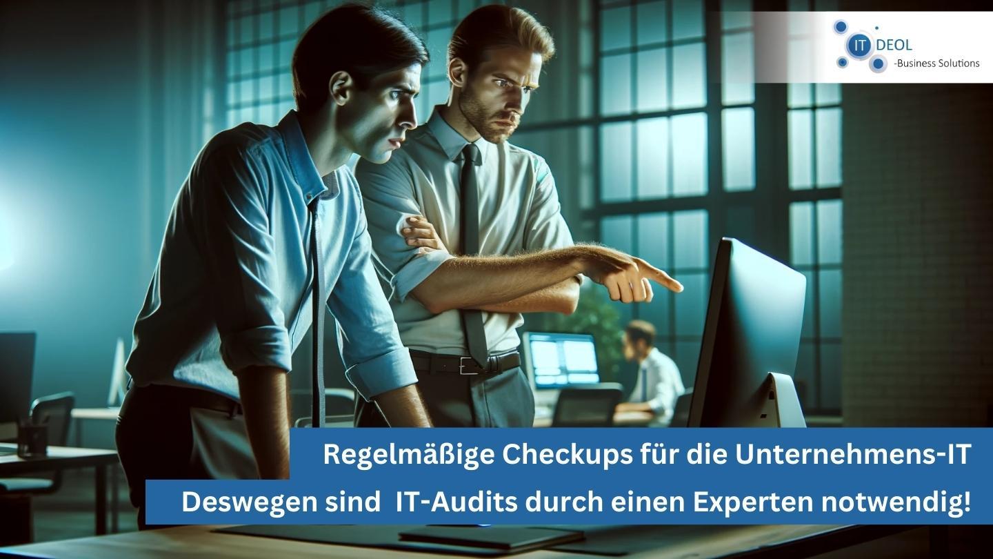Regelmäßige IT-Audits von IT-Deol aus Siegburg/ Bonn /Lohmar