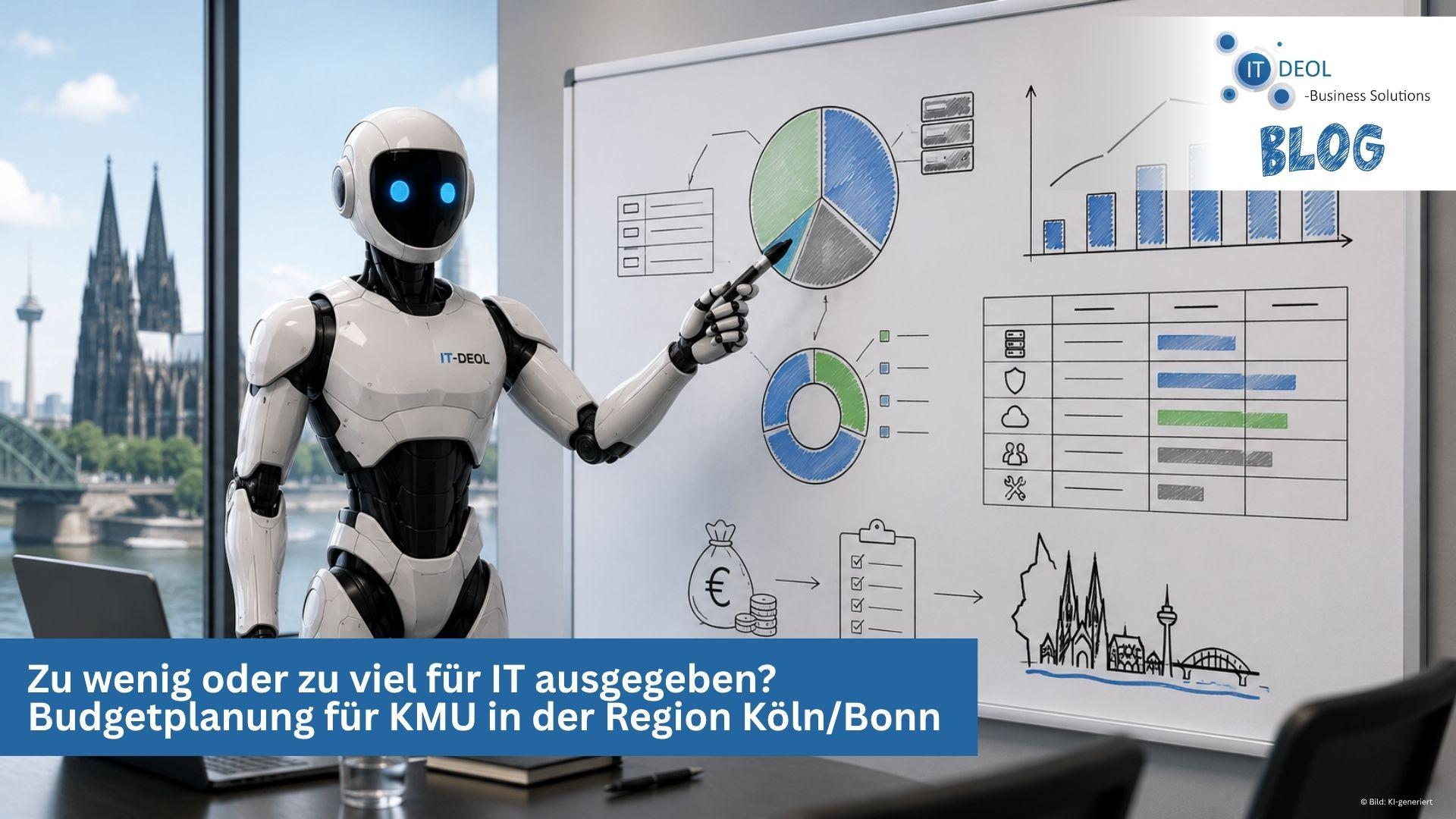 Zu wenig oder zu viel für IT ausgegeben? Budgetplanung mit IT-Deol aus Lohmar für KMU in der Region Köln/Bonn