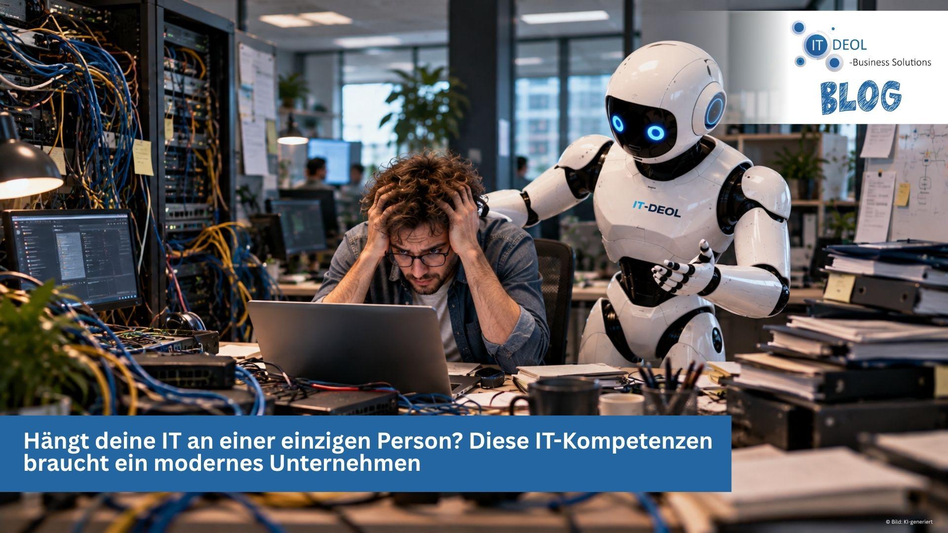 Hängt deine IT an einer einzigen Person? Diese IT-Kompetenzen braucht ein modernes Unternehmen in Köln und Bonn