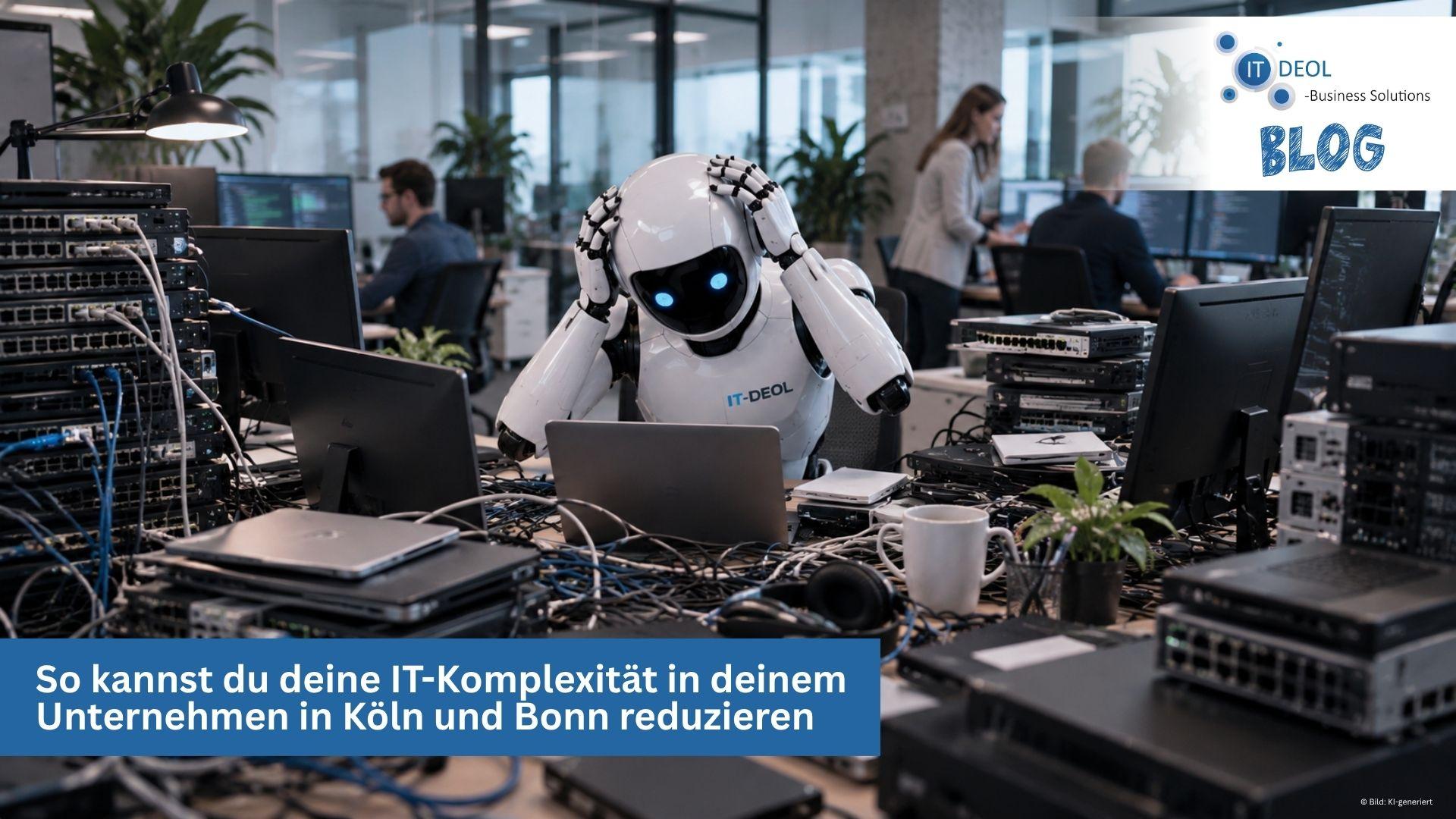 Zu viele Systeme, zu wenig Überblick? So kannst du deine IT-Komplexität in deinem Unternehmen in Köln und Bonn reduzieren