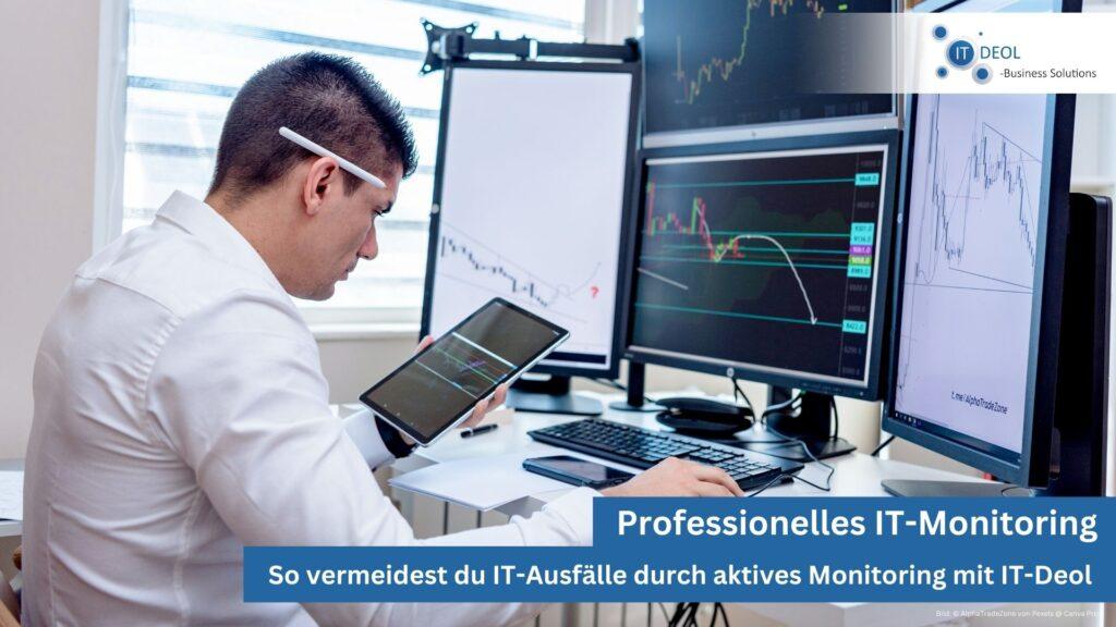IT-Monitoring für dein Unternehmen in der Region Köln/ Bonn mit IT-Deol aus Lohmar!
