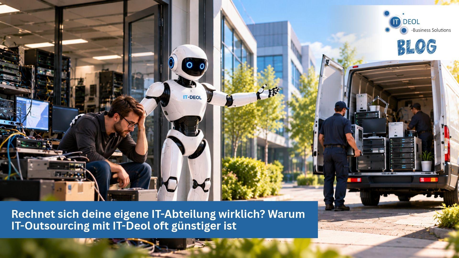 Rechnet sich deine eigene IT-Abteilung wirklich? Warum IT-Outsourcing mit IT-Deol oft günstiger ist