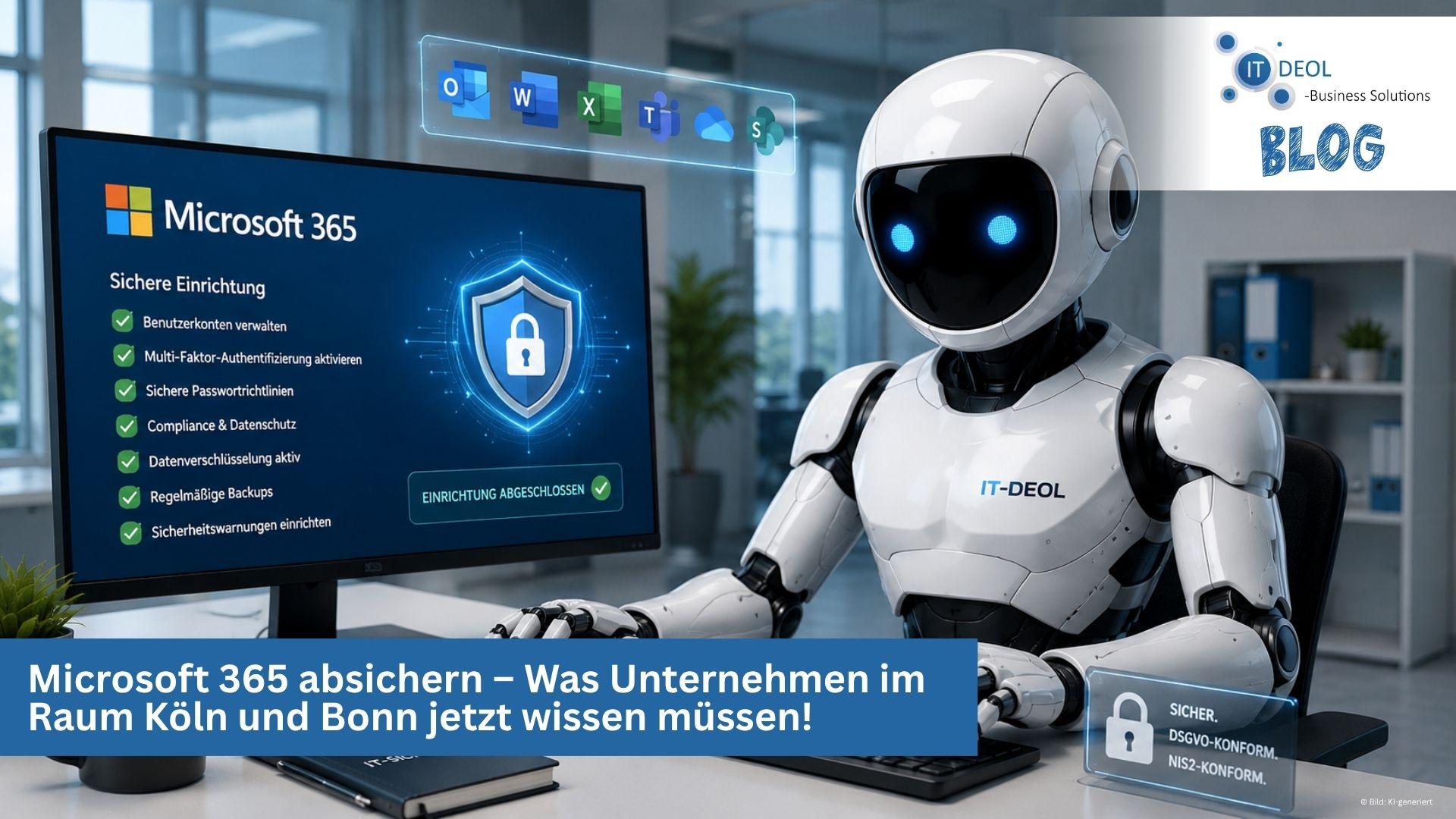 Microsoft 365 absichern: Was Unternehmen im Raum Köln und Bonn jetzt wissen müssen