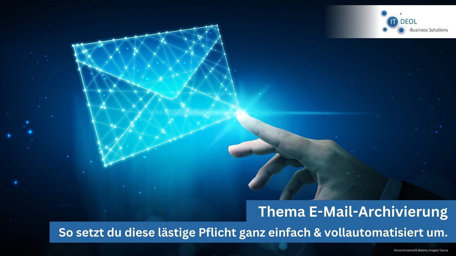 IT-Deol macht Mail-Archivierung für dein IUnternehmen in Lohmar, Köln, Bonn und Siegburg