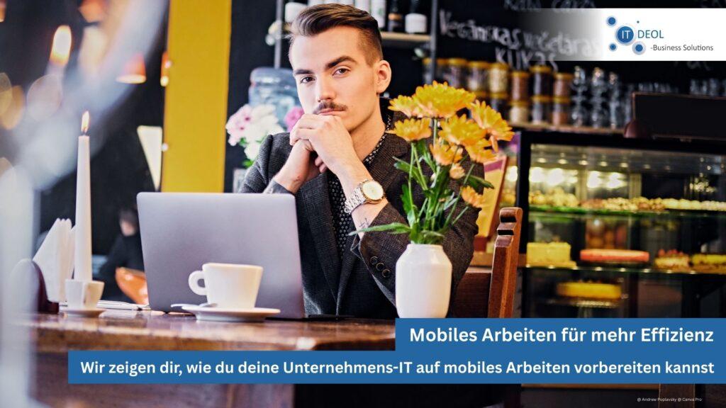 IT-Deol aus Lohmar zeigt dir, wie du dein Unternehmen in Köln und Bonn auf mobiles Arbeiten vorbereiten kannst.