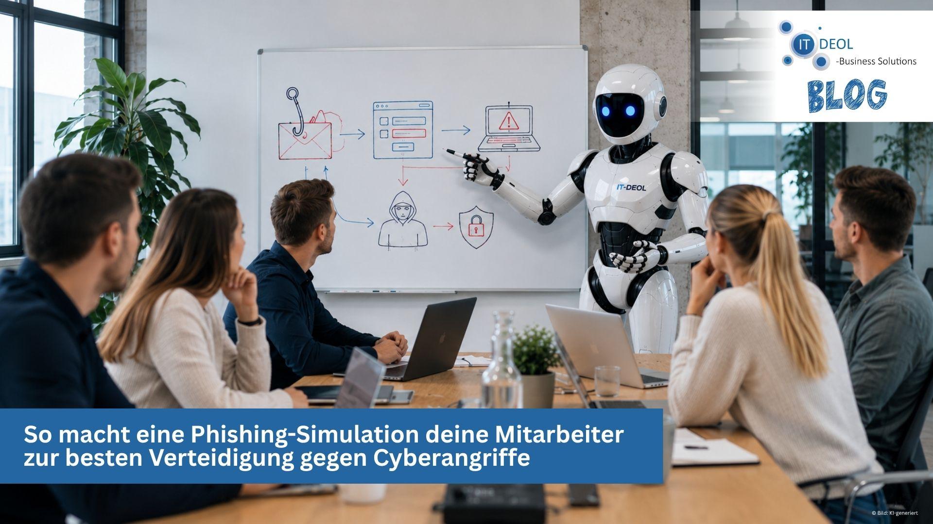 So macht eine Phishing-Simulation deine Mitarbeiter zur besten Verteidigung gegen Cyberangriffe auf dein Unternehmen in Köln und Bonn