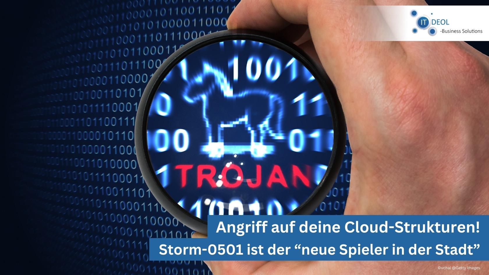 Storm-0501 ist die neue Gefahr für deine Cloud-Strukturen - IT Deol aus Lohmar berät dich!